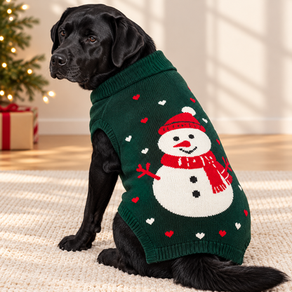 Snowman Knit Sweater