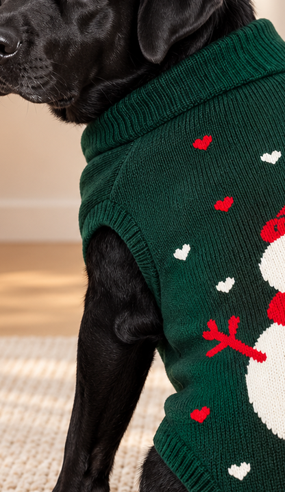 Snowman Knit Sweater