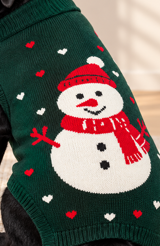 Snowman Knit Sweater