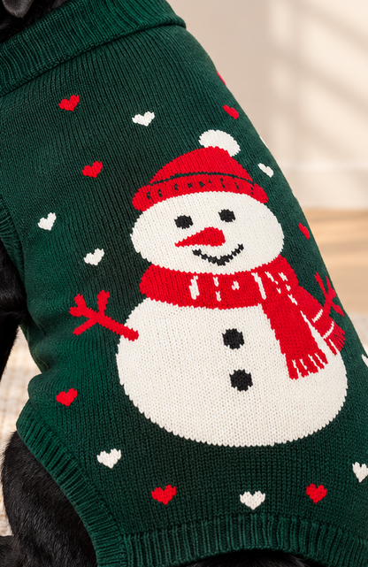 Snowman Knit Sweater