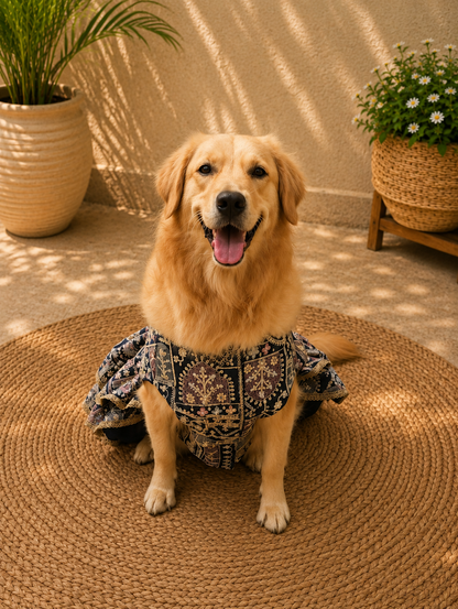 Royal Siyah Dog Lehenga